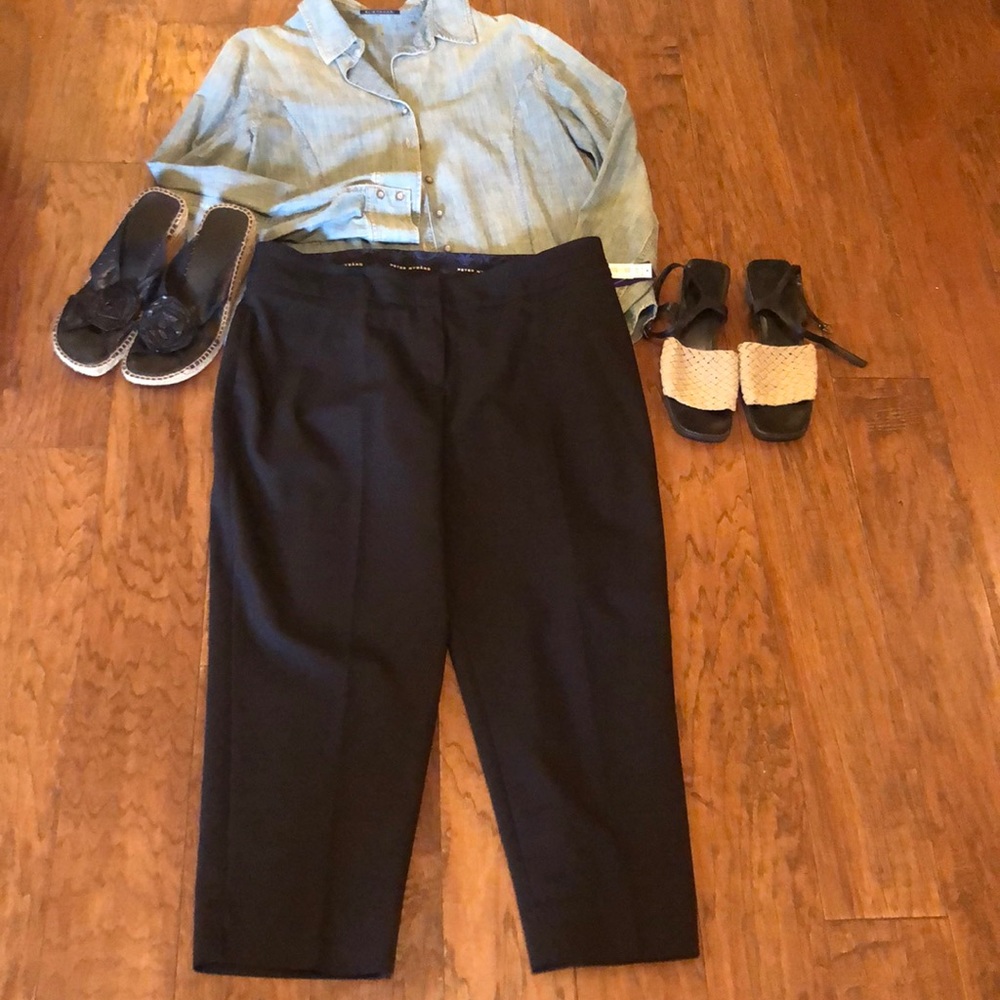 Peter Nygard, 14, black Capri